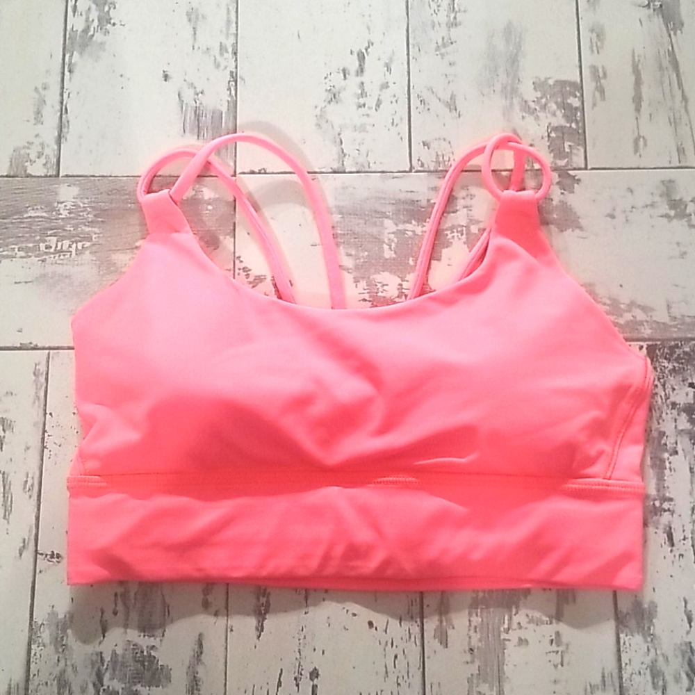 Lululemon coral sports bra